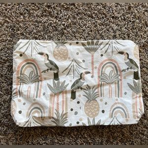 Aloha collection tropical toucan mid pouch